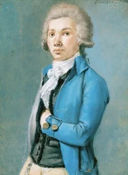アントワーヌ・バルナーヴ（1761-93）（紙にパステル）